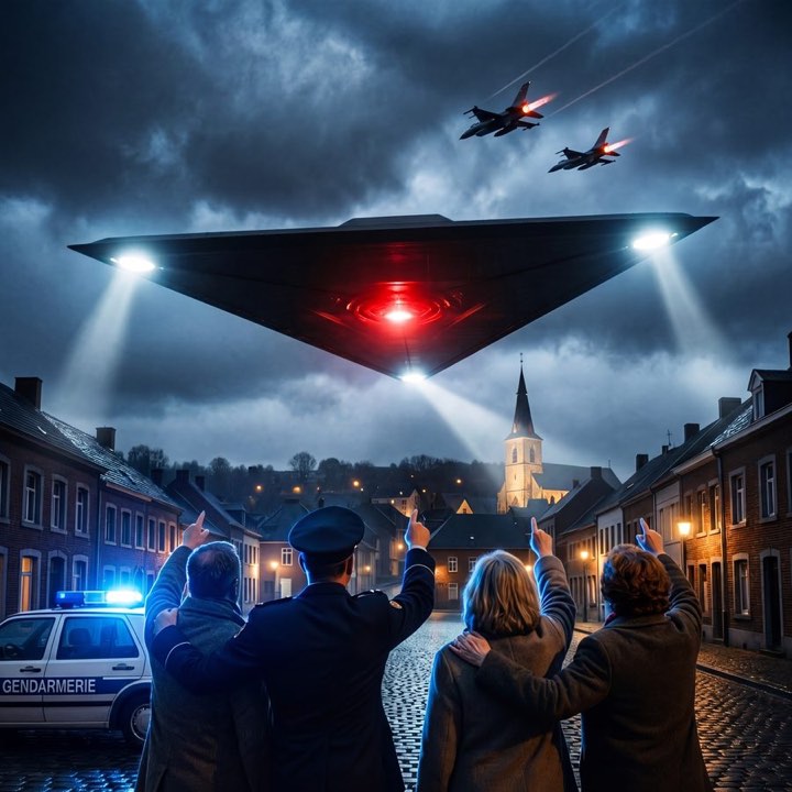 Belgian UFO Wave alternate evidence image